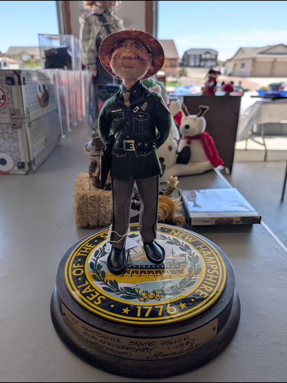Annalee 1987 New Hampshire State Police Commemorative doll Limited Edition Rare